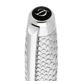 ST Dupont Tintenroller Line D Eternity Snake Skin, Ltd. Edt., Schwarz