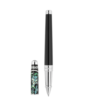 ST Dupont Tintenroller Line D Eternity Dc Comics, Ltd. Edt., Silver