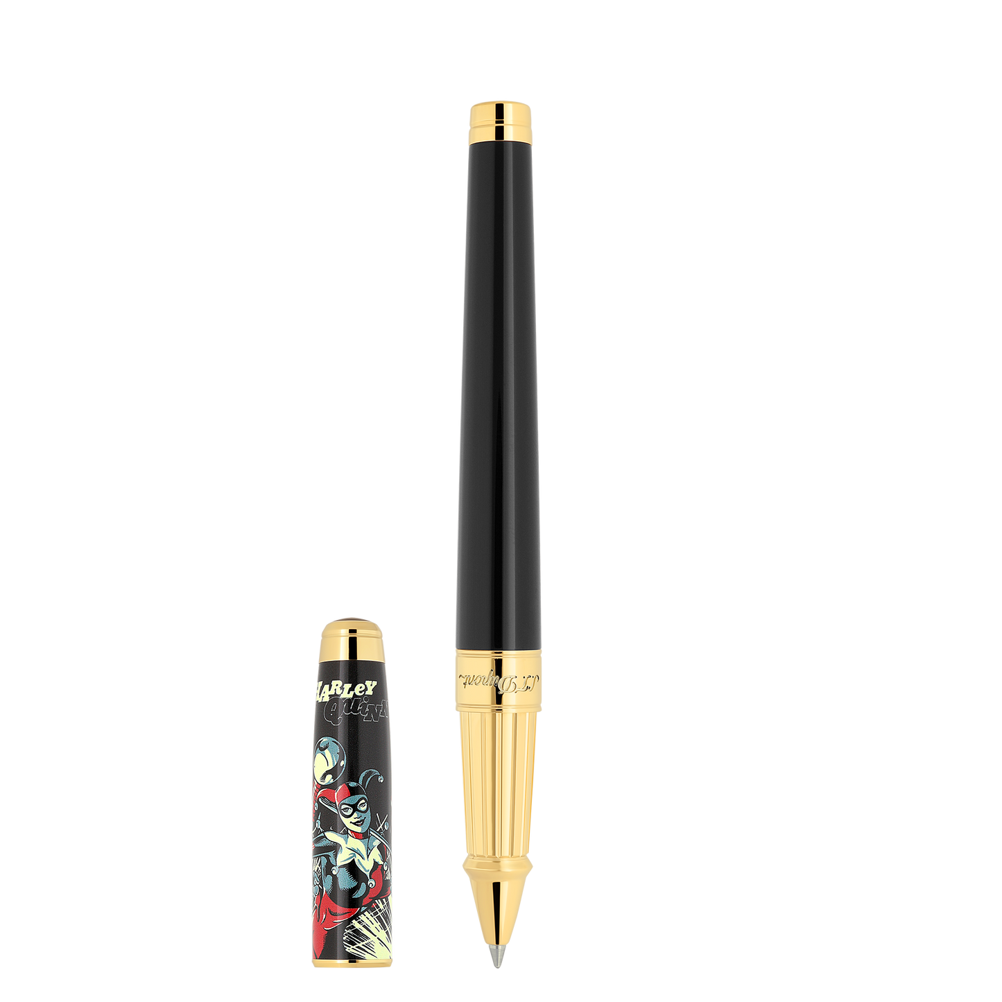 ST Dupont Rollerball Pen Line D Eternity DC Comics, Ltd. Edt., Gold