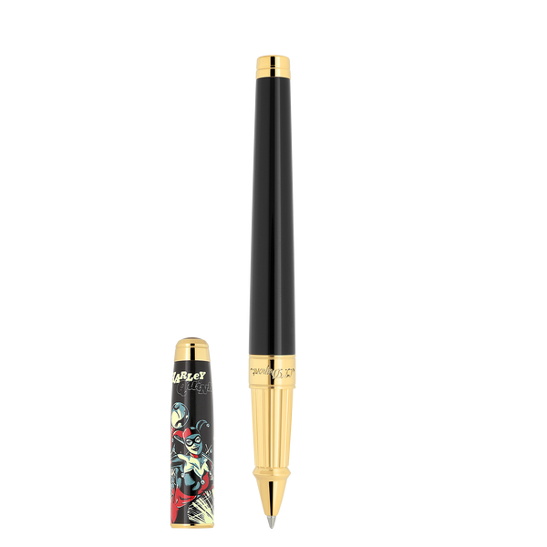 ST Dupont Tintenroller Line D Eternity Dc Comics, Ltd. Edt., Golden