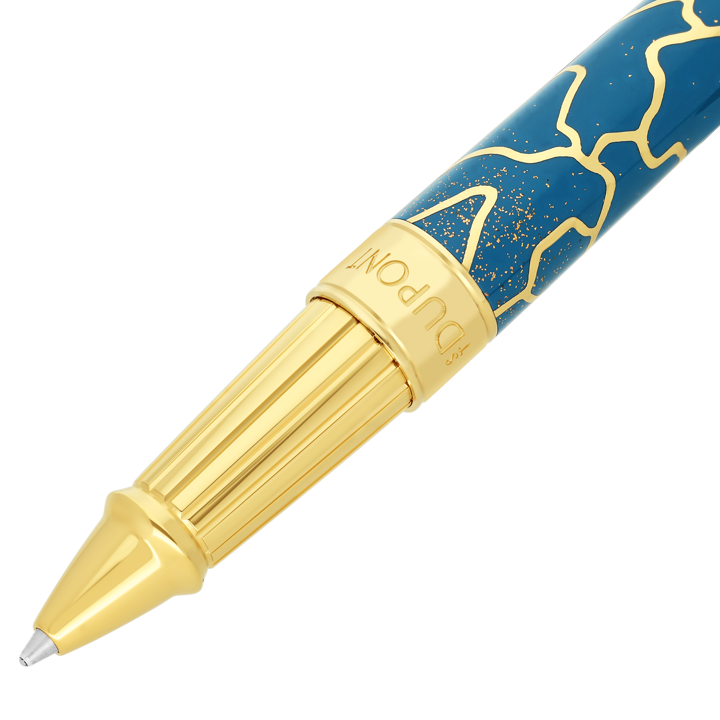 ST Dupont Rollerball Line D Eternity Palladium, Ltd. Edt., Blue-fender