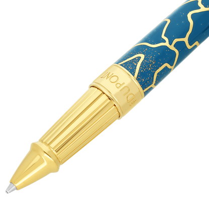 ST Dupont Rollerball Line D Eternity Palladium, Ltd. Edt., Blue-fender