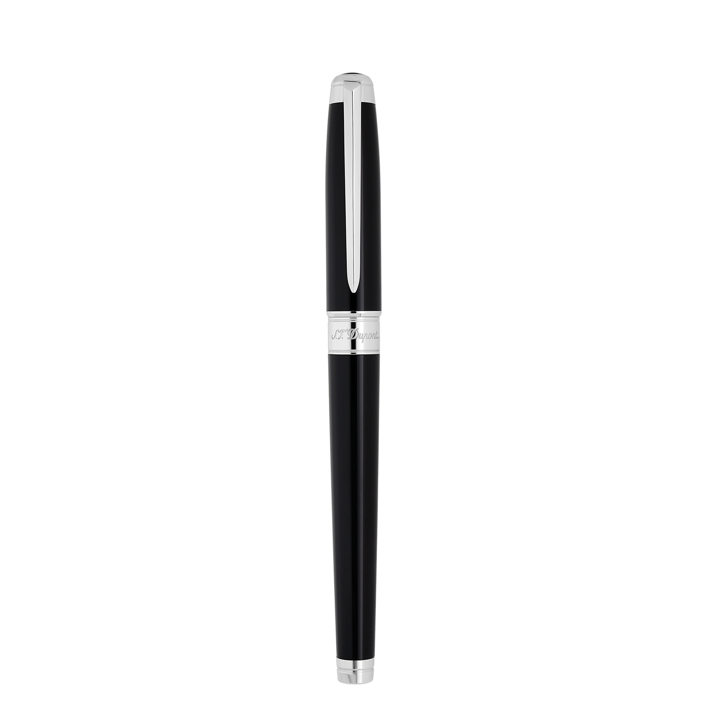 ST Dupont Tintenroller Line D Eternity Eternity, Palladium, Schwarz
