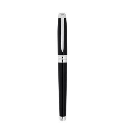 ST Dupont Tintenroller Line D Eternity Eternity, Palladium, Schwarz