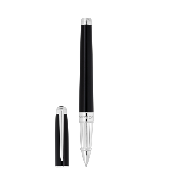 ST Dupont Tintenroller Line D Eternity Eternity, Palladium, Schwarz