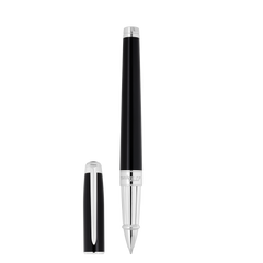 ST Dupont Tintenroller Line D Eternity Eternity, Palladium, Schwarz