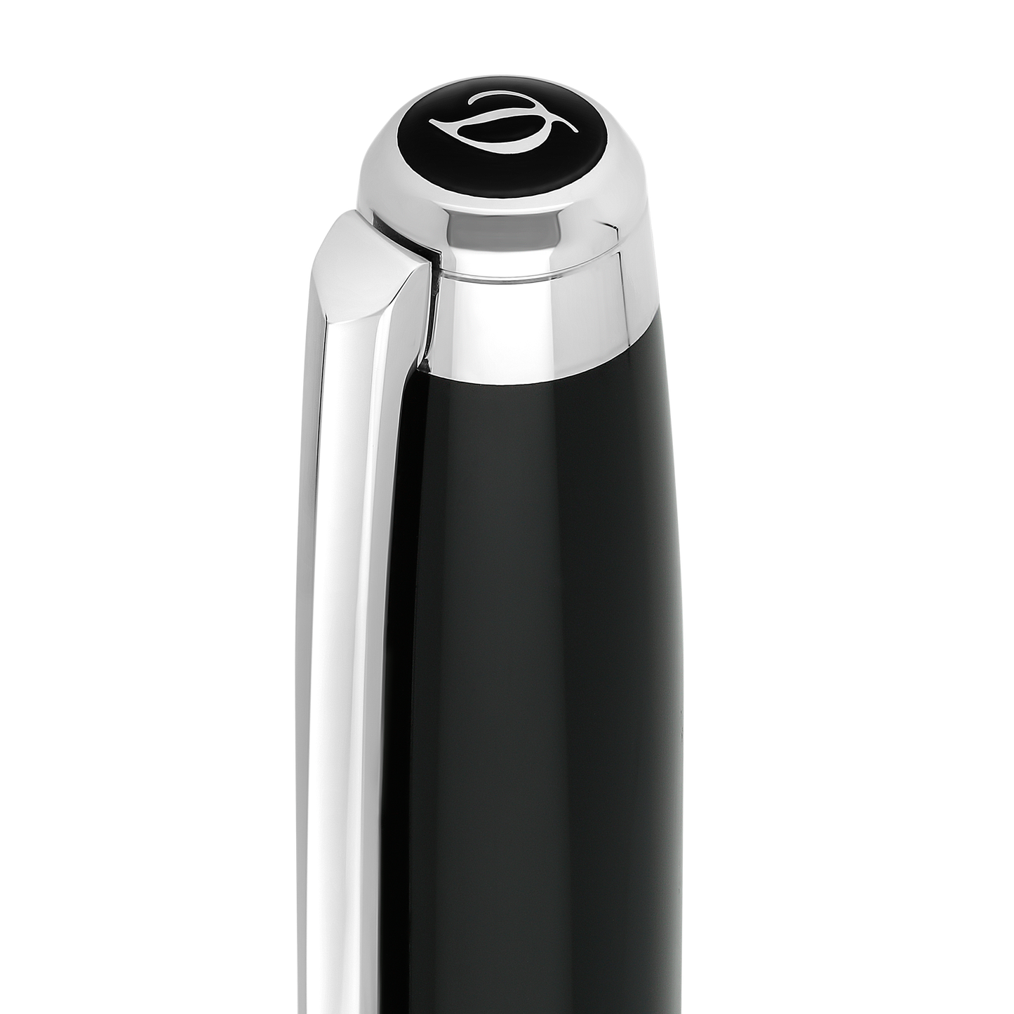 ST Dupont Tintenroller Line D Eternity Eternity, Palladium, Schwarz