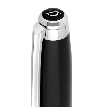ST Dupont Tintenroller Line D Eternity Eternity, Palladium, Schwarz