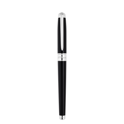 ST Dupont Rollerball Pen Line D Eternity Eternity, Palladium, Black