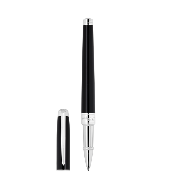 ST Dupont Tintenroller Line D Eternity Eternity, Palladium, Schwarz