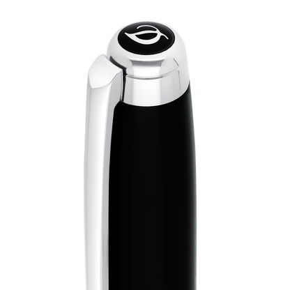 ST Dupont Rollerball Pen Line D Eternity Eternity, Palladium, Black