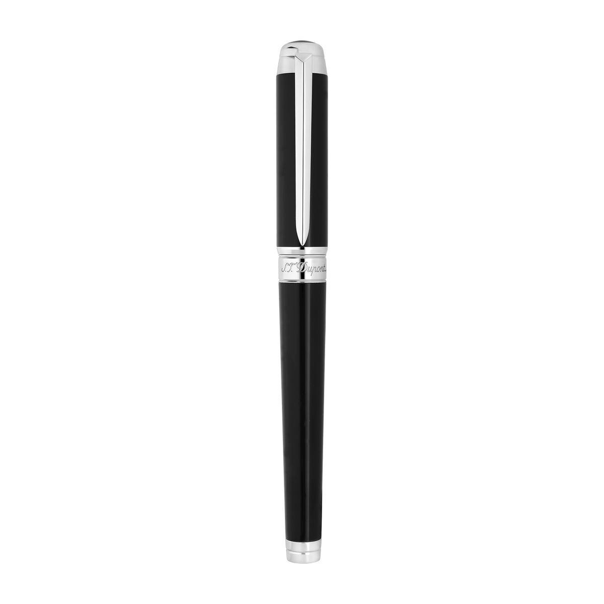 ST Dupont Tintenroller Line D Eternity Eternity, Palladium, Schwarz