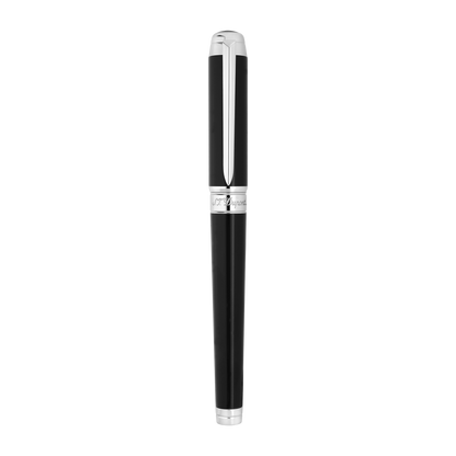 ST Dupont Tintenroller Line D Eternity Eternity, Palladium, Schwarz