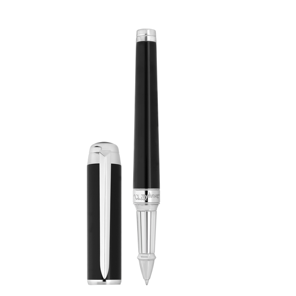 ST Dupont Tintenroller Line D Eternity Eternity, Palladium, Schwarz
