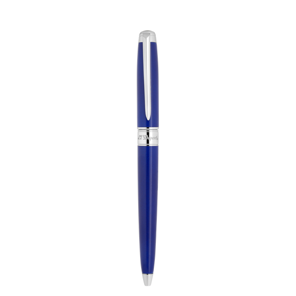 ST Dupont Kugelschreiber Line D Eternity Eternity, Palladium, Indigo-blue
