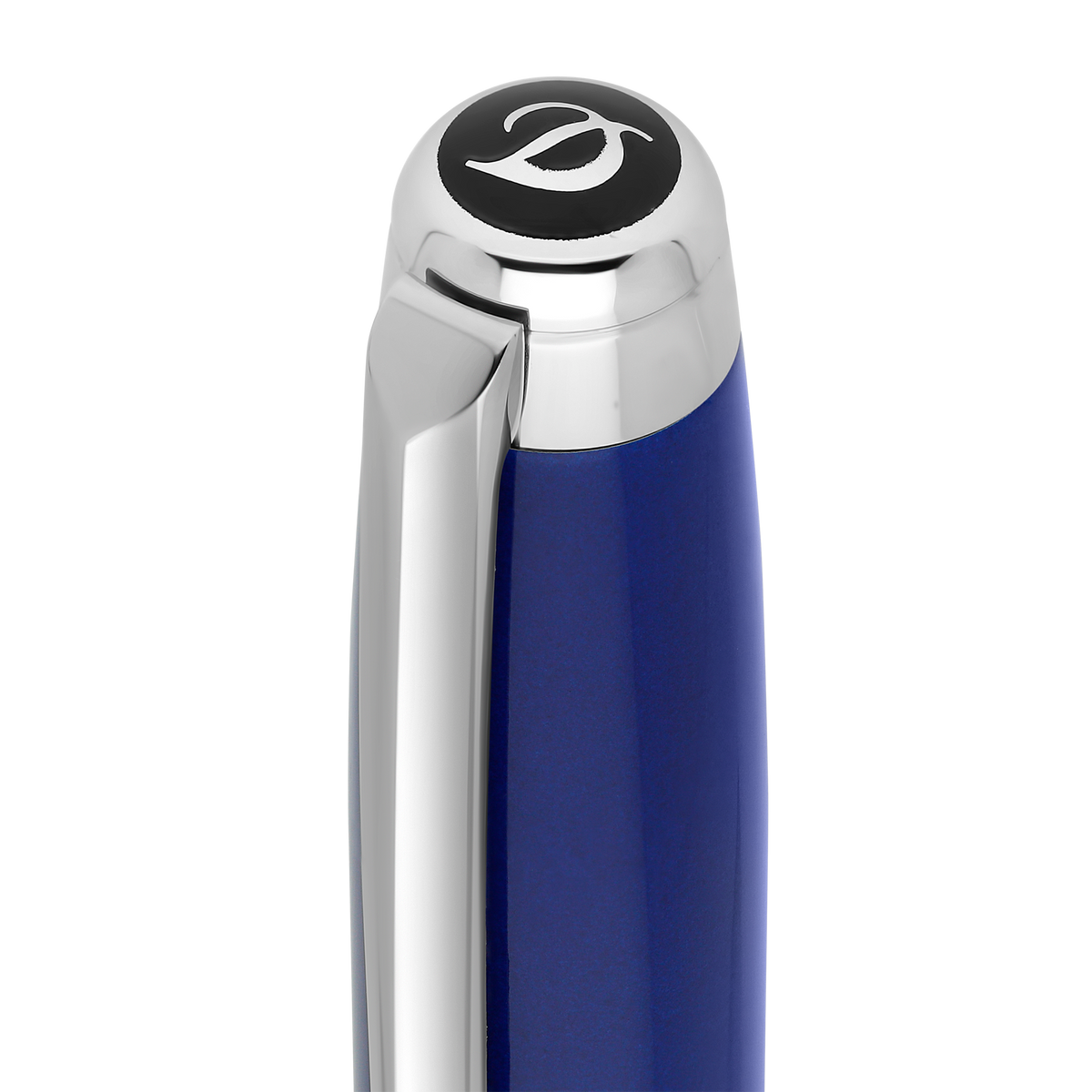 ST Dupont Kugelschreiber Line D Eternity Eternity, Palladium, Indigo-blue