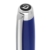 ST Dupont Kugelschreiber Line D Eternity Eternity, Palladium, Indigo-blue