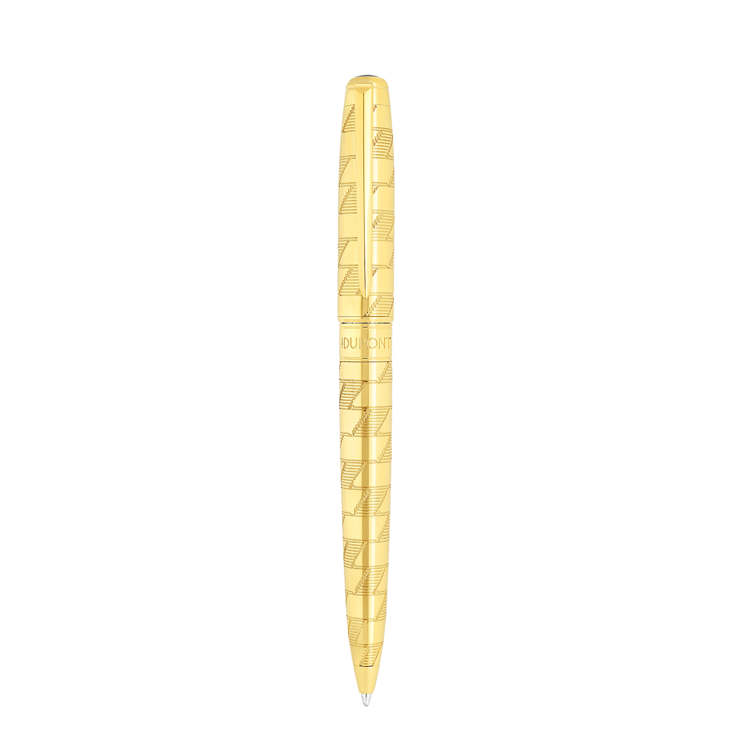 ST Dupont Ballpoint Pen Line D Eternity Monogram, Ltd. Edt., Golden