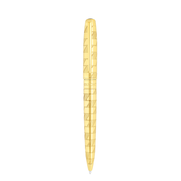 ST Dupont Kugelschreiber Line D Eternity Monogram, Ltd. Edt., Golden
