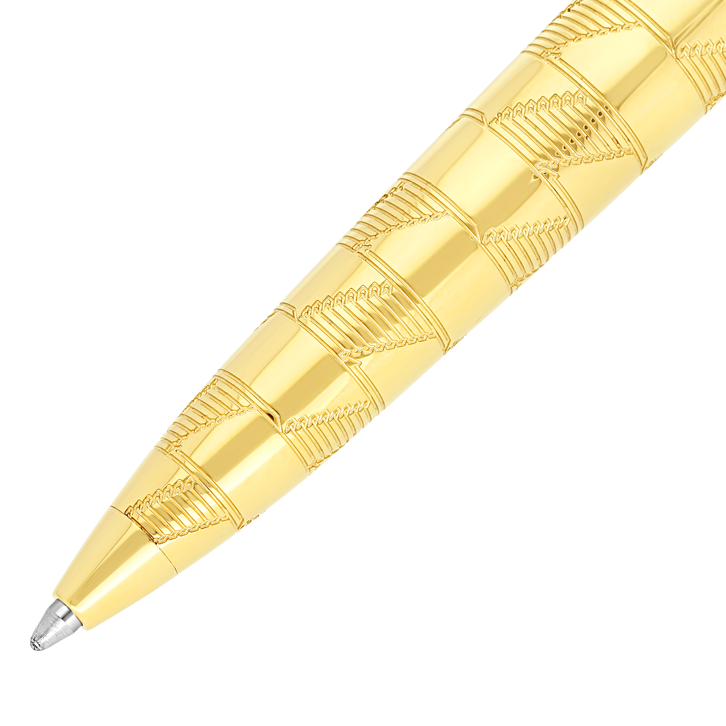 ST Dupont Ballpoint Pen Line D Eternity Monogram, Ltd. Edt., Golden