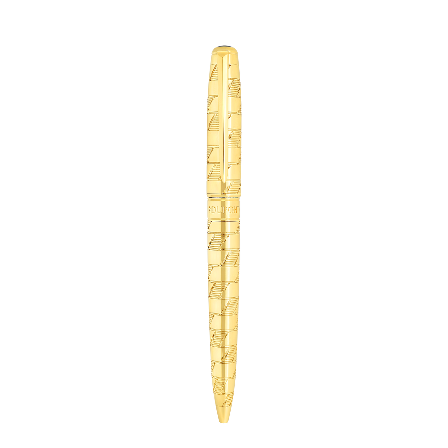 ST Dupont Ballpoint Pen Line D Eternity Monogram, Ltd. Edt., Golden