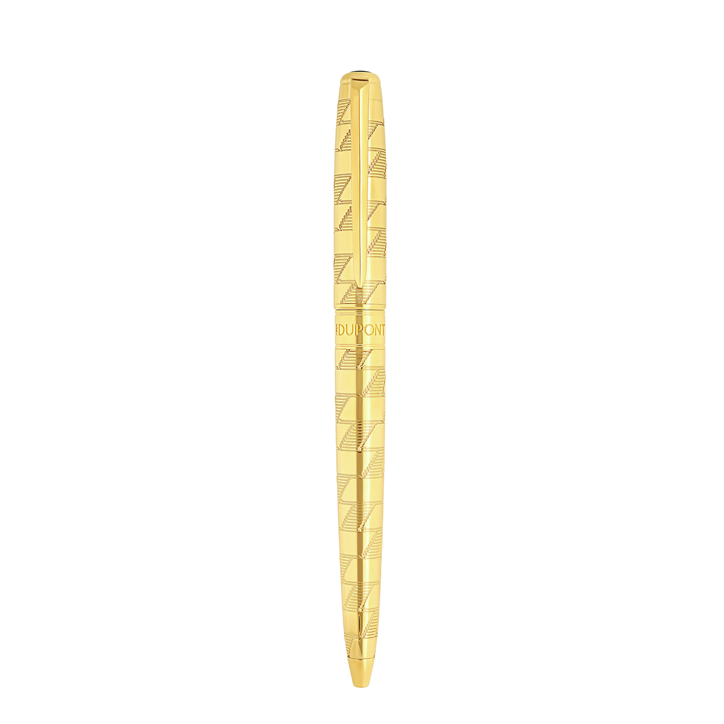 ST Dupont Ballpoint Pen Line D Eternity Monogram, Ltd. Edt., Golden