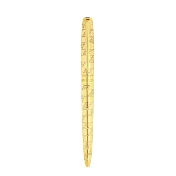 ST Dupont Kugelschreiber Line D Eternity Monogram, Ltd. Edt., Golden