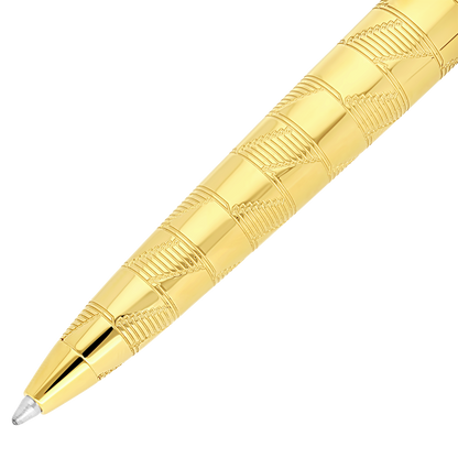 ST Dupont Ballpoint Pen Line D Eternity Monogram, Ltd. Edt., Golden