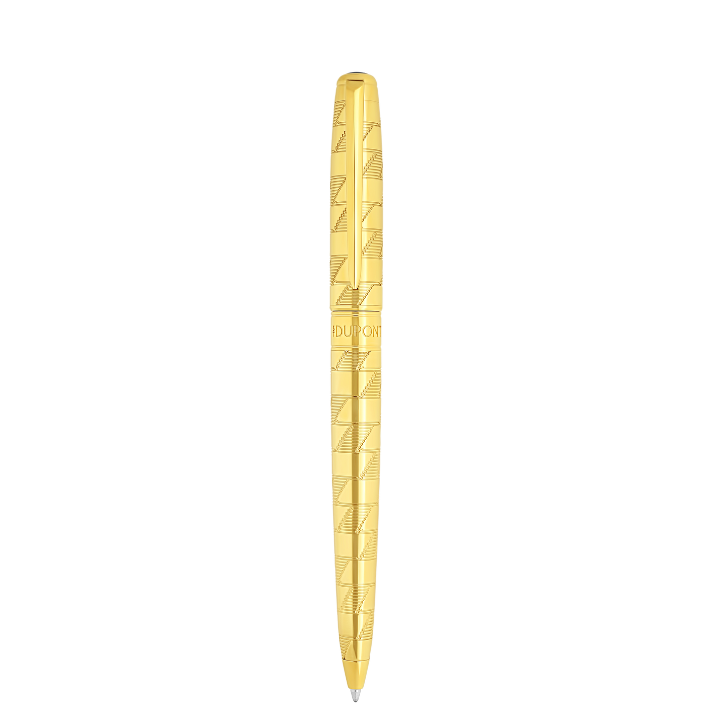 ST Dupont Ballpoint Pen Line D Eternity Monogram, Ltd. Edt., Golden