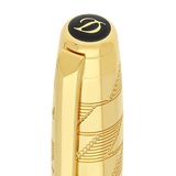 ST Dupont Kugelschreiber Line D Eternity Monogram, Ltd. Edt., Golden