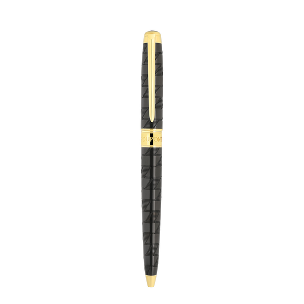 ST Dupont Kugelschreiber Line D Eternity Monogram, Ltd. Edt., Schwarz
