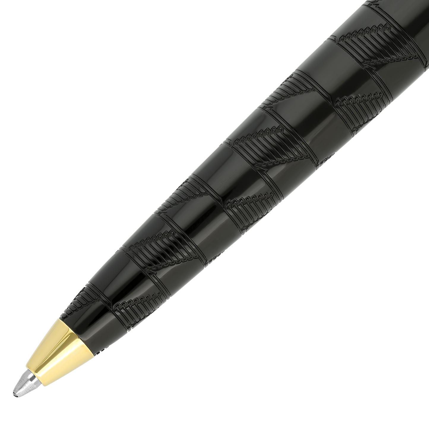 ST Dupont Ballpoint Pen Line D Eternity Monogram, Ltd. Edt., Black