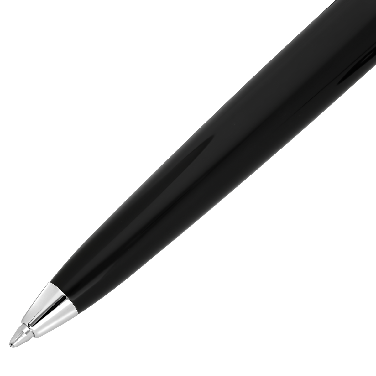 ST Dupont Kugelschreiber Line D Eternity Fire X, Palladium, Ltd. Edt., Schwarz