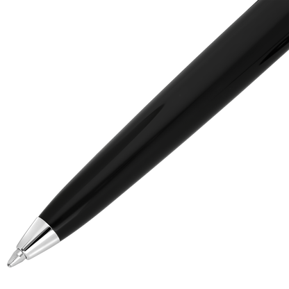 ST Dupont Kugelschreiber Line D Eternity Fire X, Palladium, Ltd. Edt., Schwarz