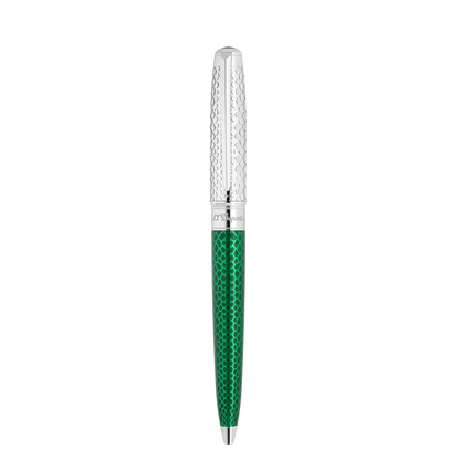 ST Dupont Ballpoint Pen Line D Eternity Snake Skin, Ltd. Edt., Green