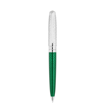 ST Dupont Ballpoint Pen Line D Eternity Snake Skin, Ltd. Edt., Green