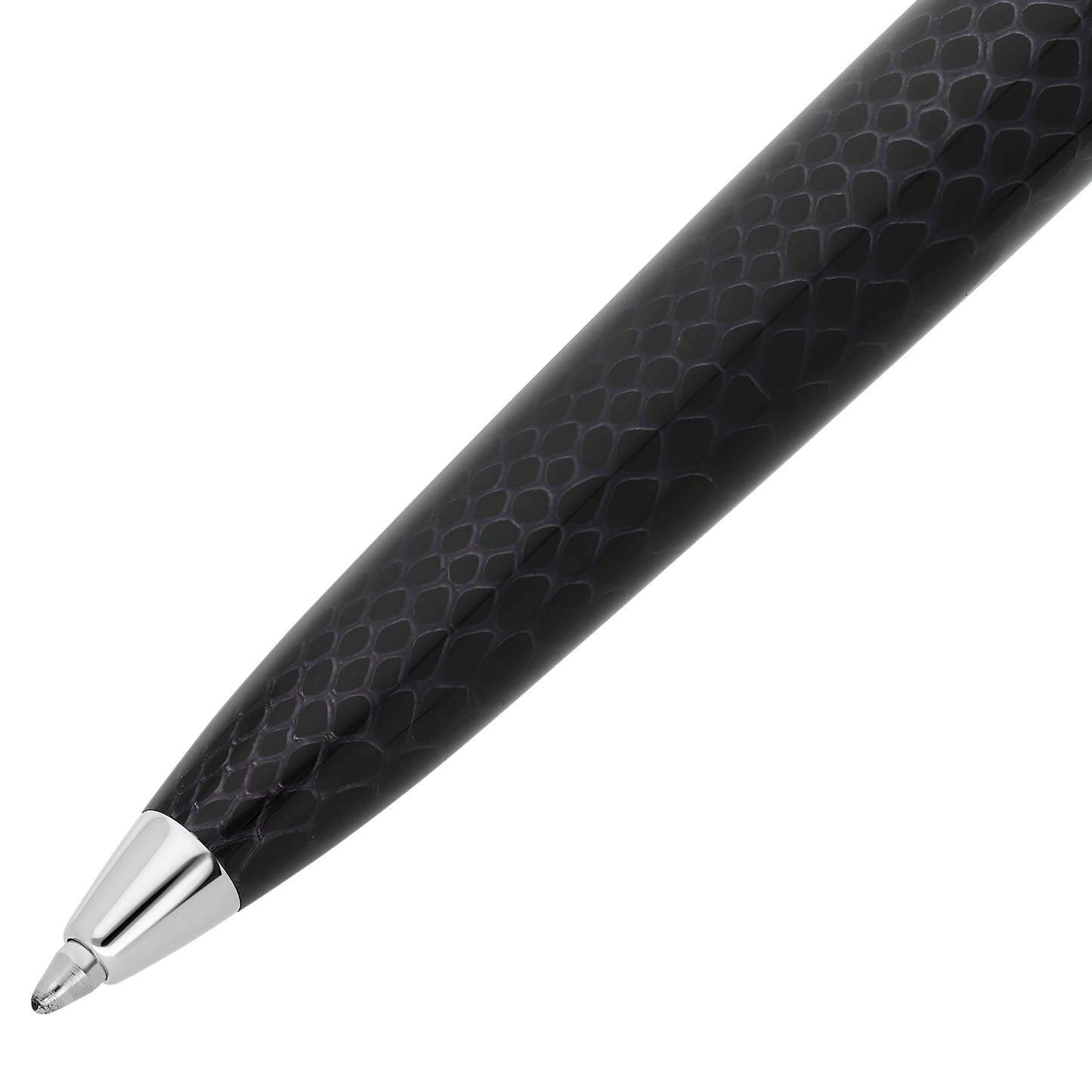 ST Dupont Ballpoint Pen Line D Eternity Snake Skin, Ltd. Edt., Black