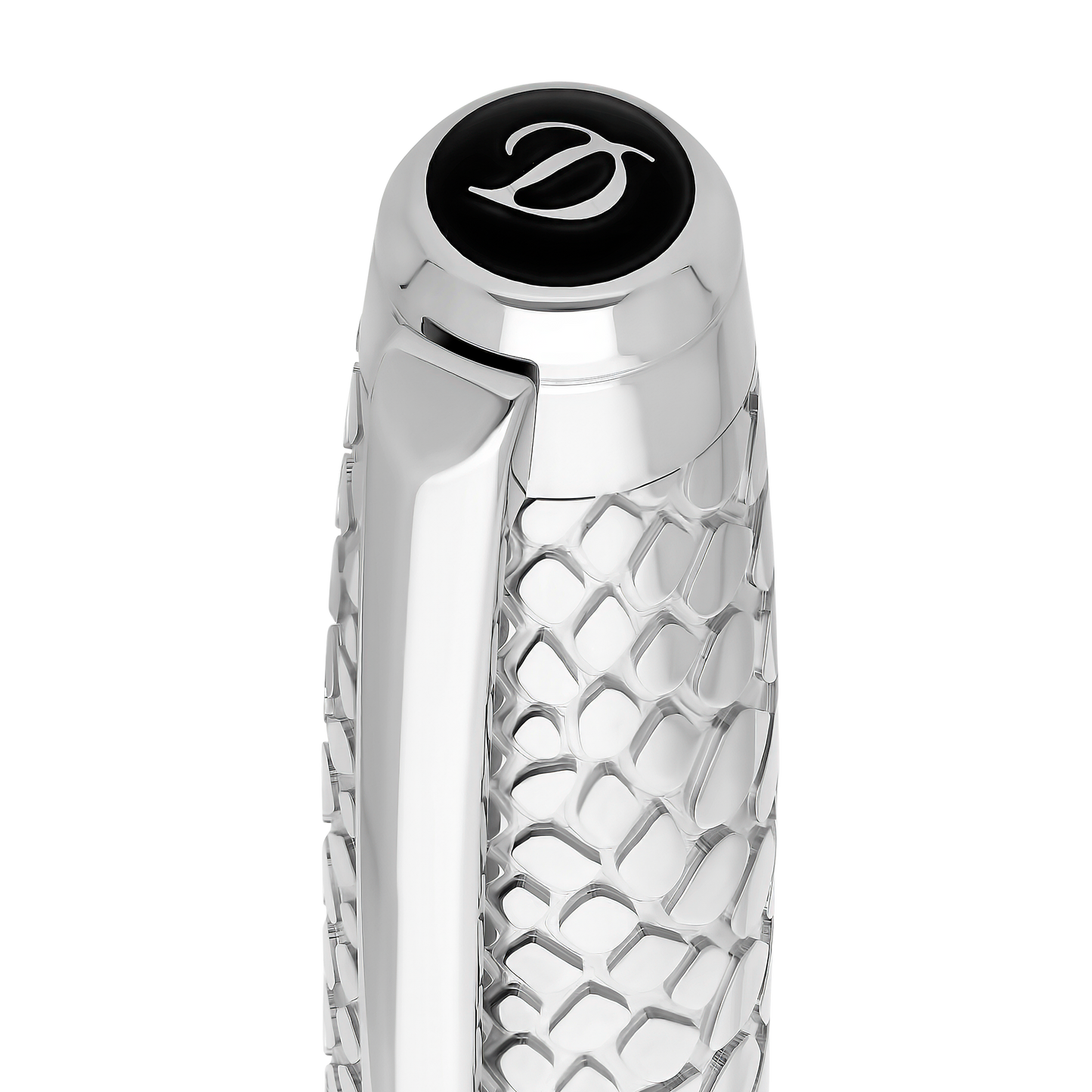 ST Dupont Ballpoint Pen Line D Eternity Snake Skin, Ltd. Edt., Black