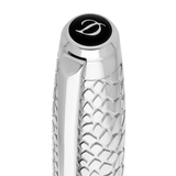 ST Dupont Kugelschreiber Line D Eternity Snake Skin, Ltd. Edt., Schwarz