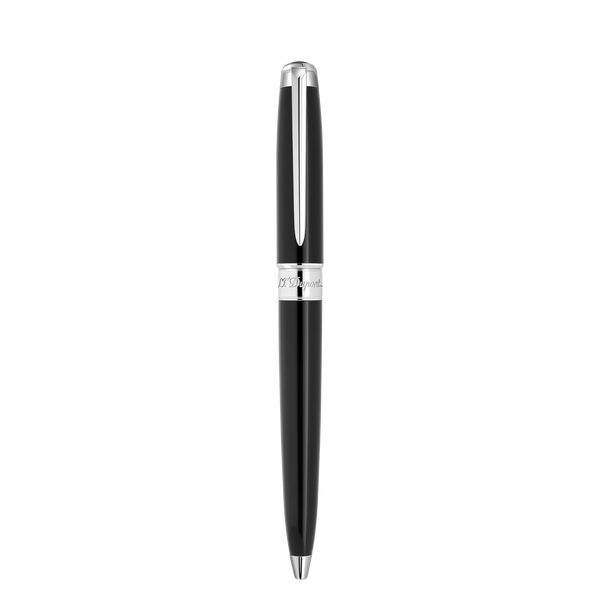 ST Dupont Kugelschreiber Line D Eternity Eternity, Palladium, Schwarz