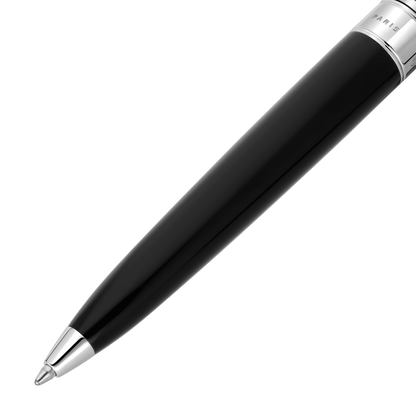 ST Dupont Kugelschreiber Line D Eternity Eternity, Palladium, Schwarz