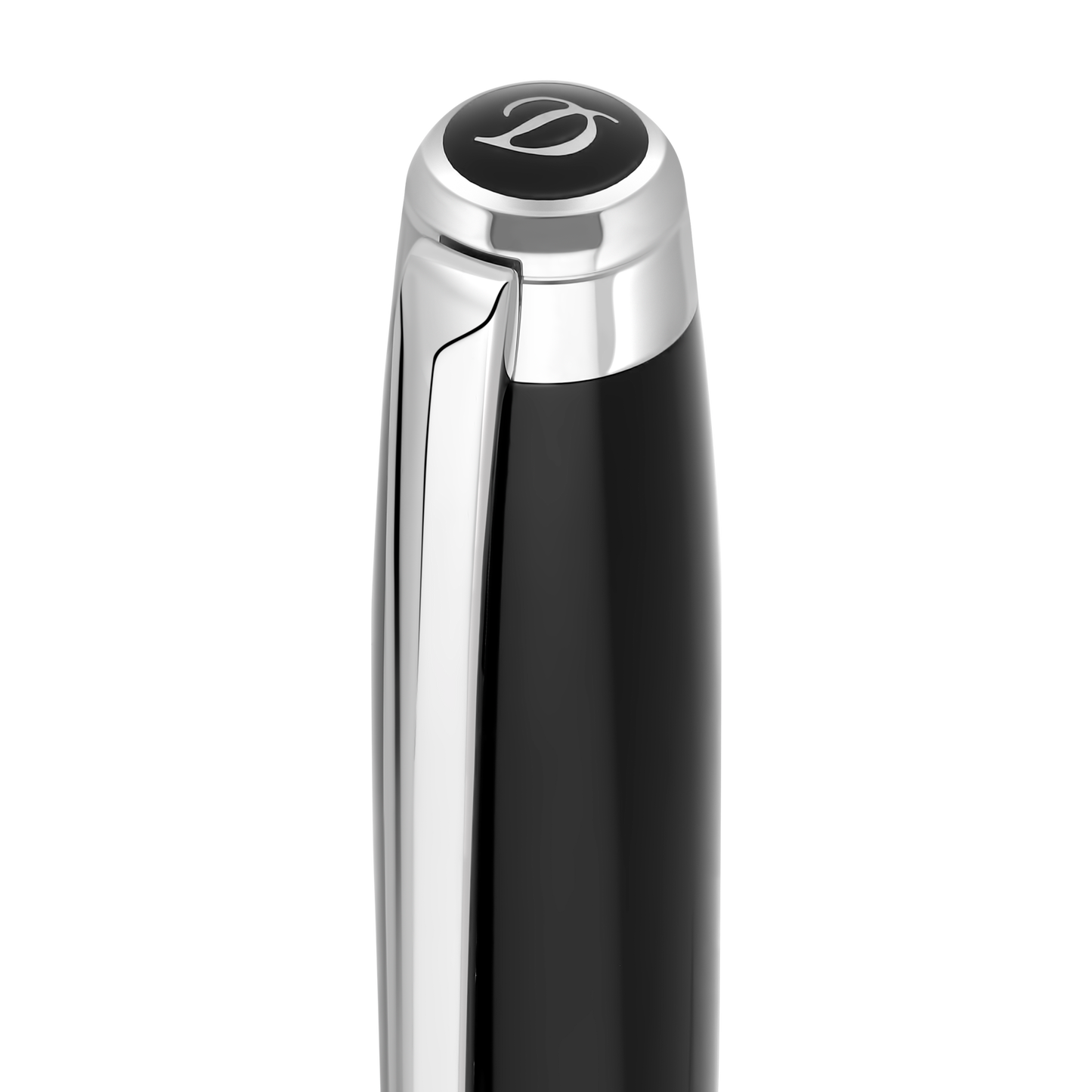 ST Dupont Kugelschreiber Line D Eternity Eternity, Palladium, Schwarz