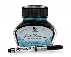 Octopus Fluids Füllhaltertinte Pastell Octopus Fluids Schreibtinten Crystal Blue