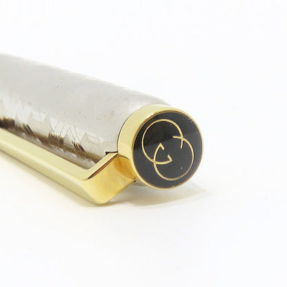 Gucci, Kugelschreiber mit Etui - Geometric G, Silber/Gold