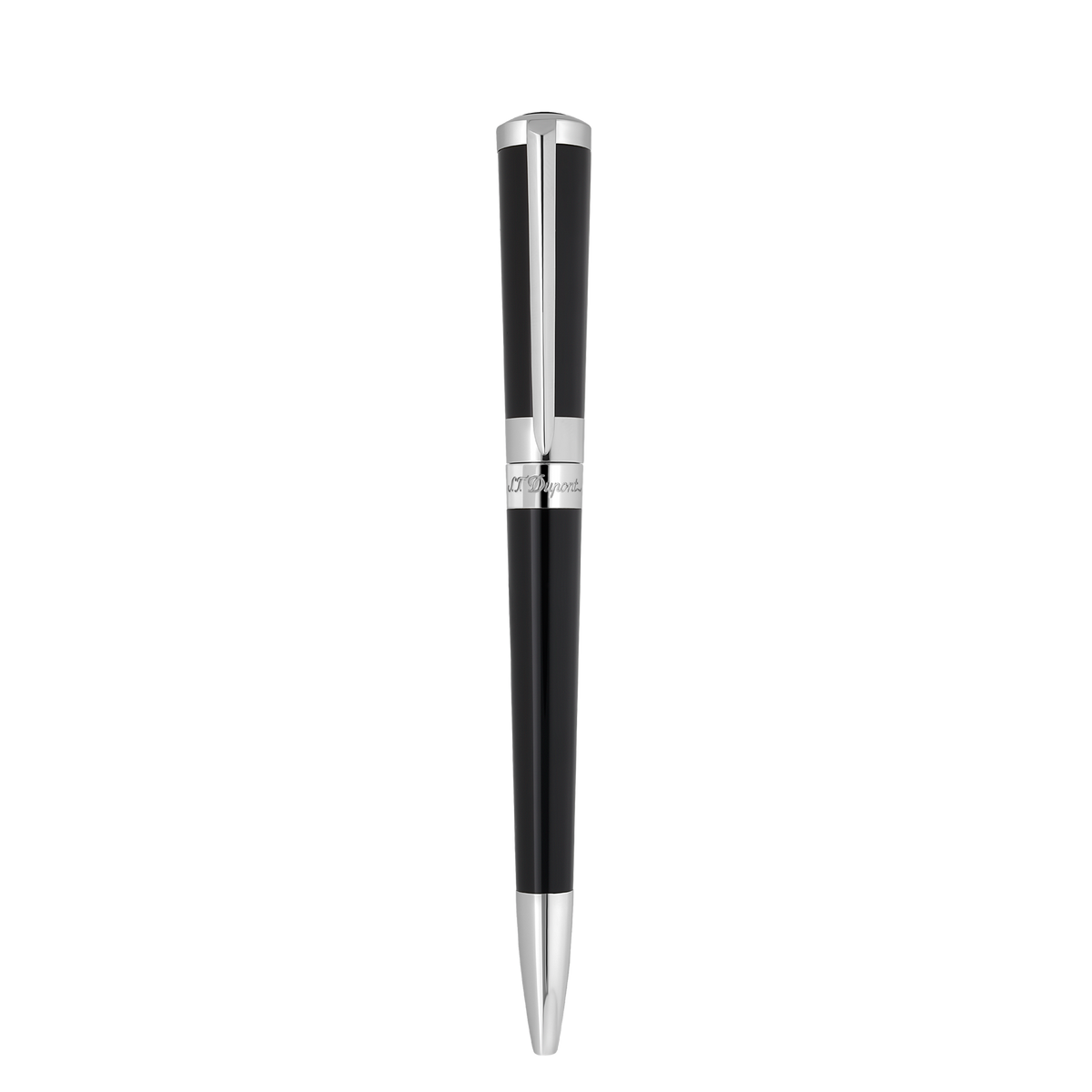 ST Dupont Kugelschreiber Liberte Liberte, Palladium, Schwarz