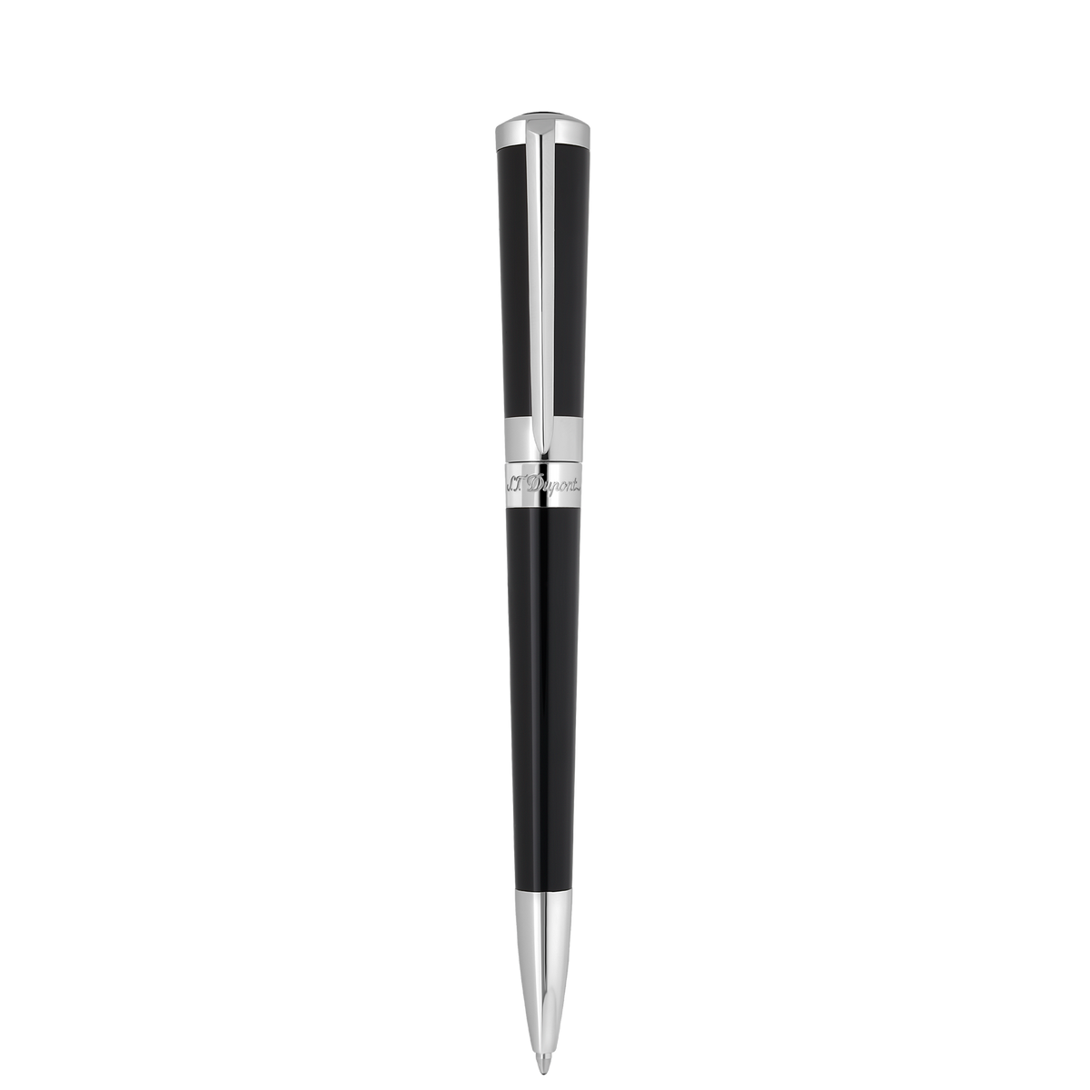 ST Dupont Kugelschreiber Liberte Liberte, Palladium, Schwarz