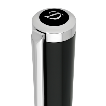 ST Dupont Kugelschreiber Liberte Liberte, Palladium, Schwarz