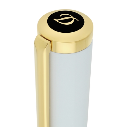 ST Dupont Ballpoint Pen Liberté, White