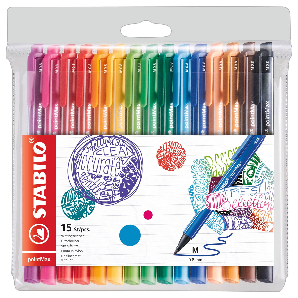 STABILO pointMax 15er Etui – Ansicht 1