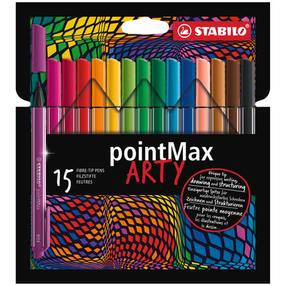 STABILO pointMax 15er Kartonetui ARTY – Ansicht 1